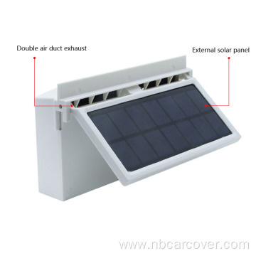 Row Solar Ventilation Fresheners Car Cooling Fan